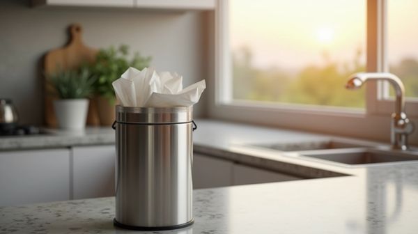 Poubelle de cuisine : fonctionnelle et esthétique à la fois !