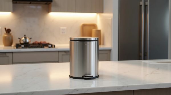 Poubelle de cuisine : fonctionnelle et esthétique à la fois !